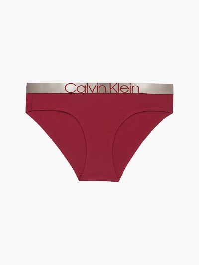 Calvin Klein Underwear HU841506 | Calvin Klein Icon Női Bikini Alsó Bordó